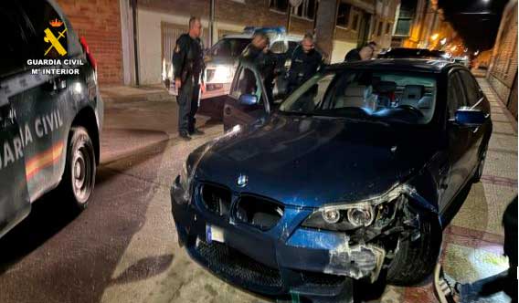 La Guardia Civil detiene en Íscar a dos peligrosos fugitivos vecinos de Cuéllar