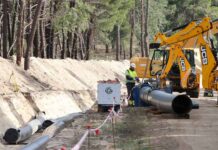 La verdad del llamado proyecto de “Recarga del Carracillo” Obras de recarga del acuífero del Carracillo en noviembre de 2025. | Foto: Junta de Castilla y León |