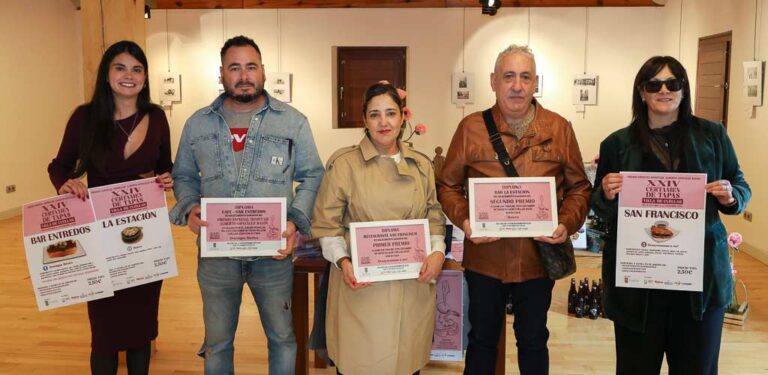 El Restaurante San Francisco, La Estación y Entredós, premios del Concurso de Tapas de 2025