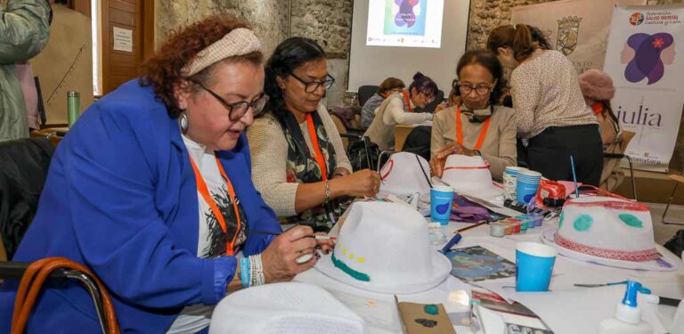 Las mujeres del Proyecto Julia tejieron redes en el encuentro celebrado en Cuéllar