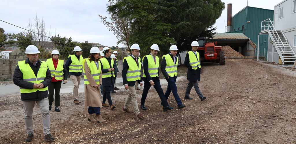 visita-consejero-obras-planta-biomasa-cuellar-2025-ES-GGG_9248 Visita del consejero Juan Carlos Suárez-Quiñones a las obras de modernización de la planta de biomasa de Cuéllar. | Foto: Gabriel Gómez |