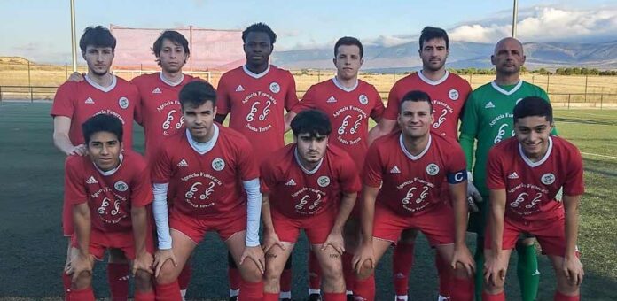 Once inicial del CD Cuéllar en su partido frente al Delta F. C.. | Foto: CD Cuéllar |