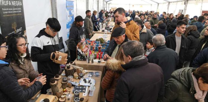 V Feria de la Trufa Negra 2025 de Cogeces del Monte. | Foto: Gabriel Gómez |