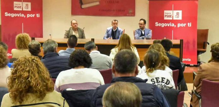 Jornada de Industrialización y Digitalización organizada en Cuéllar por el PSOE. | Foto: PSOE Segovia |