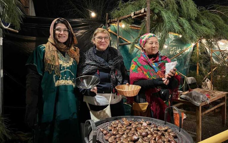 Más de 40 personas recrearon el belén viviente de Arroyo de Cuéllar