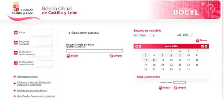 El Boletín Oficial de Castilla y León se moderniza y agiliza sus publicaciones