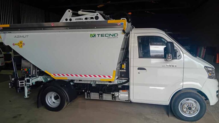 El Ayuntamiento de Cuéllar refuerza la recogida de residuos con un nuevo camión ligero