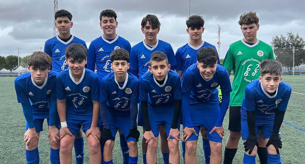 Equipo de cantera del CD Cuéllar en al jornada del 24-1-2026. | Foto: Darío Cachorro |