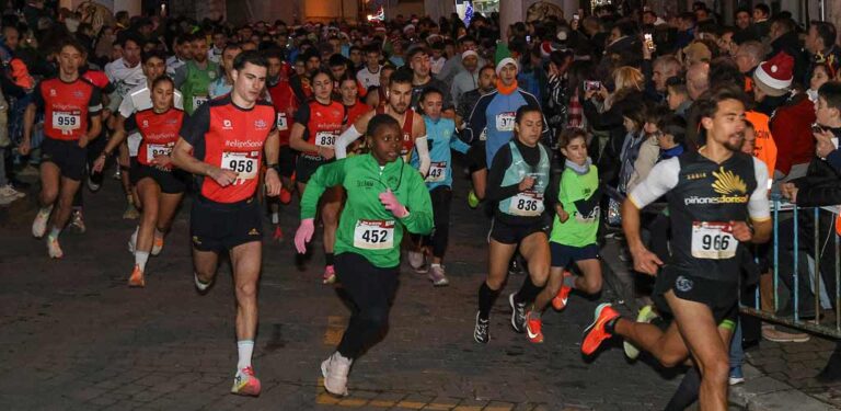 Eduardo Esteban, ‘El galgo de la Mata’, gana su décima San Silvestre Cuellarana