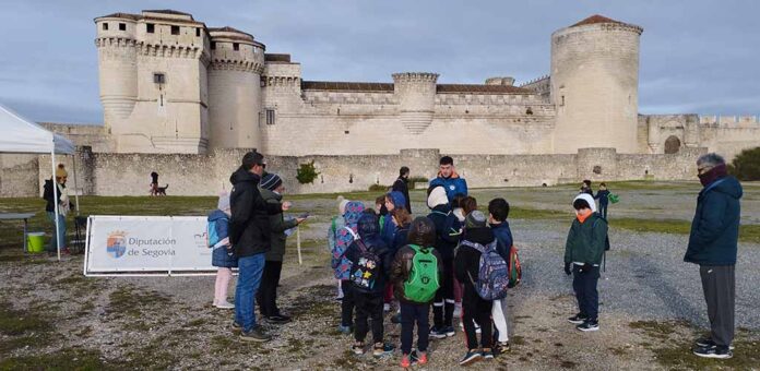 Segunda Jornada de Orientacion Deportiva Escolar 2026, celebrada en Cuéllar. | Foto: Diputación de Segovia |