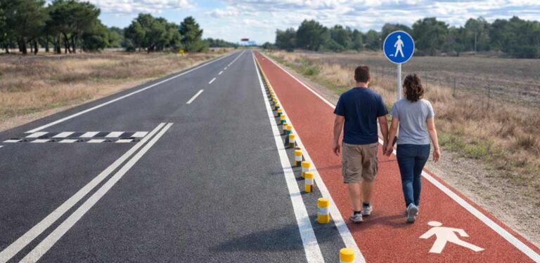 Adjudicadas las obras del carril peatonal en la antigua CL-601 por 137.545 euros