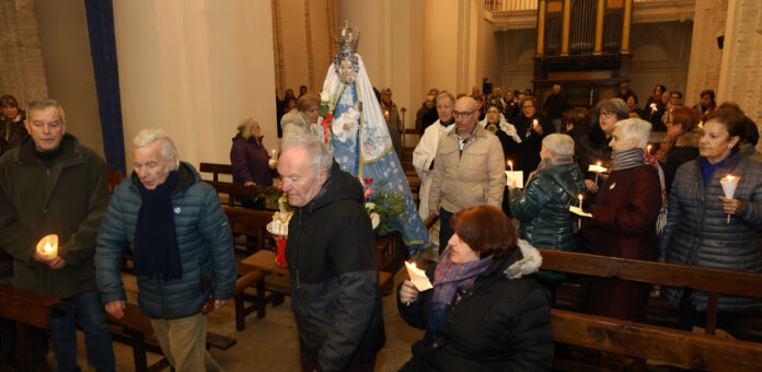 Fiesta de Las Candelas de 2026 en la iglesia de San Andrés. | Foto: Gabriel Gómez |