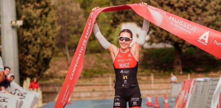 Marina Muñoz revalidó su título de campeona de España de Duatlón MD