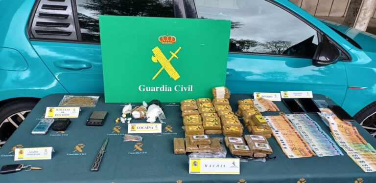 La Guardia Civil desarticula un grupo criminal dedicado al tráfico de drogas en Íscar y Cuéllar