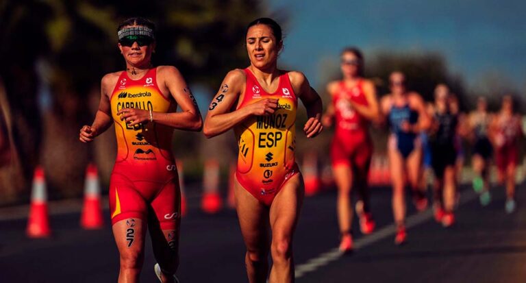 Marina Muñoz logró situarse en el Top 20 en la Copa del Mundo de Triatlón en Lanzarote