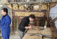 Comienzan las obras de restauración del órgano barroco de Fuentesaúco de Fuentidueña