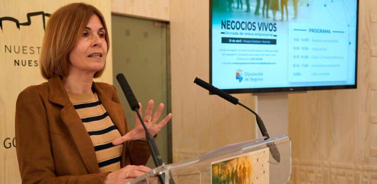 La Diputación de Segovia impulsa ‘Negocios Vivos’, una jornada para garantizar el futuro del tejido empresarial rural