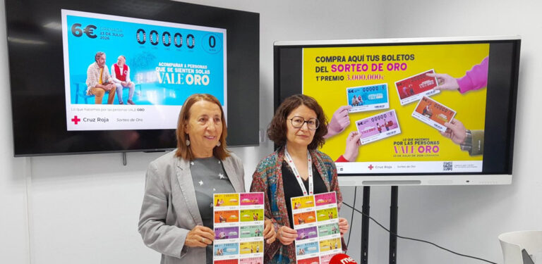 El Sorteo de Oro de Cruz Roja amplía este año sus premios para llegar a más personas