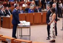Carlos Fraile promete su cargo como procurador en las Cortes de Castilla y León Carlos Fraile promete su cargo como procurador en las Cortes de Castilla y León. | Foto: PSOE CyL |