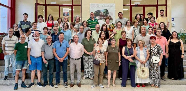 El IES ‘Marqués de Lozoya’ de Cuéllar rinde homenaje al profesor Luis Sancho