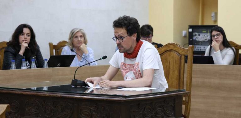 Cuéllar Stop Biogás llevó al pleno su petición de declarar la villa ‘libre de macroplantas de biogás-biometano