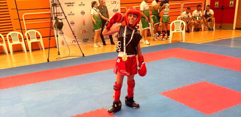 Dos cuellaranos conquistan el Campeonato de España Cadete de kick boxing
