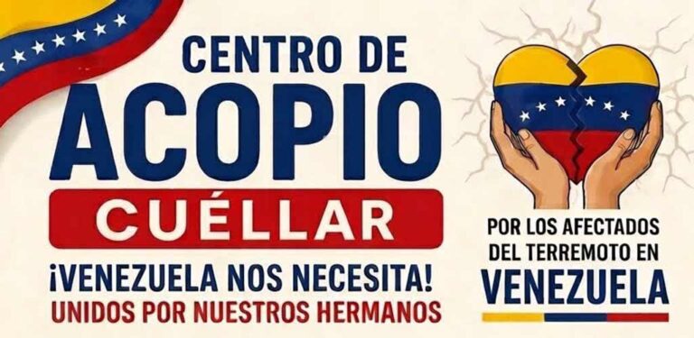 Se pone en marcha una recogida de productos en Cuéllar para los afectados por el terremoto en Venezuela