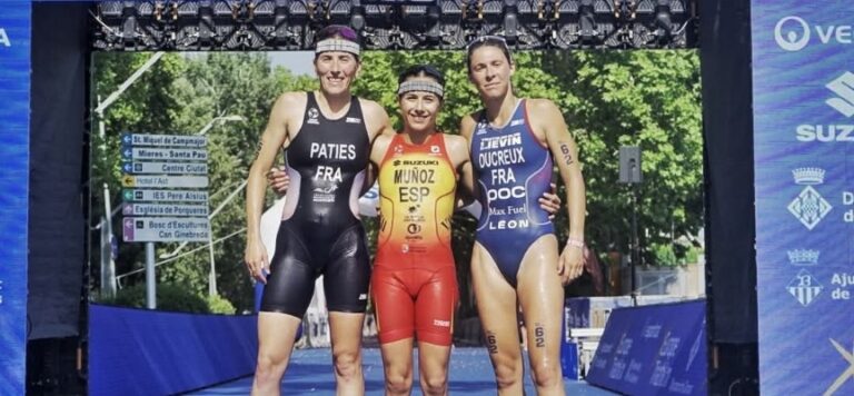 Marina Muñoz se proclama campeona de Europa de triatlón cross en Banyoles