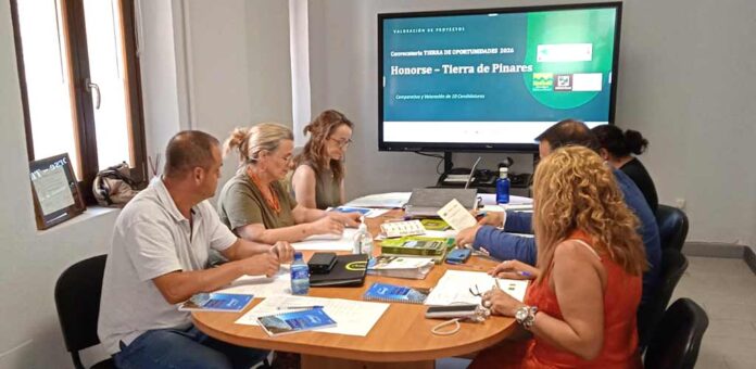 Jurado encargado de la selección de los proyectos del concurso 'Tierra de oportunidades'.