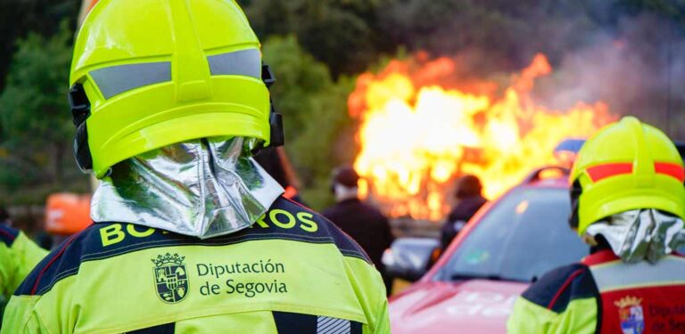 Cuéllar recibe una ayuda de la Diputación para un plan de actuación de emergencia frente a incendios forestales