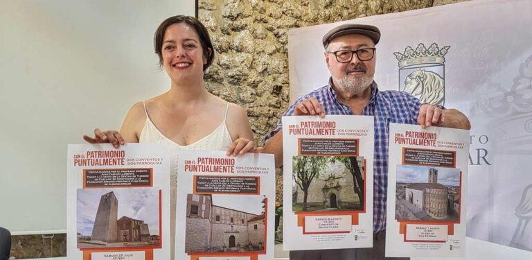 Parroquias y conventos centran la actividad ‘Con el patrimonio puntualmente’ en Cuéllar este verano
