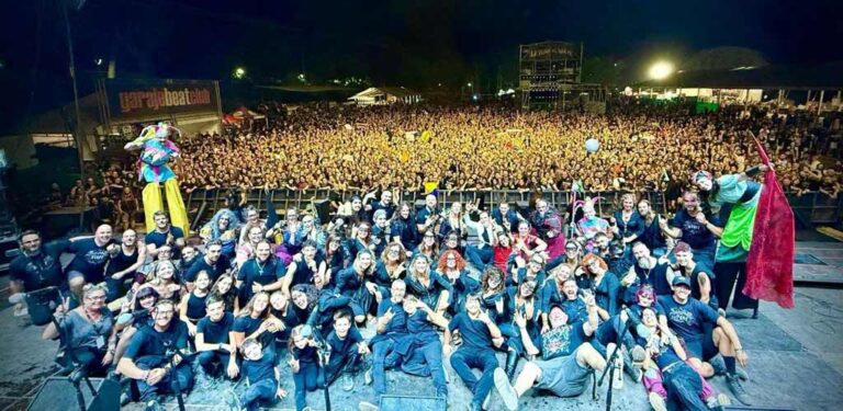 Apatazanca lleva el nombre de Cuéllar al escenario de Leyendas del Rock junto a Saurom