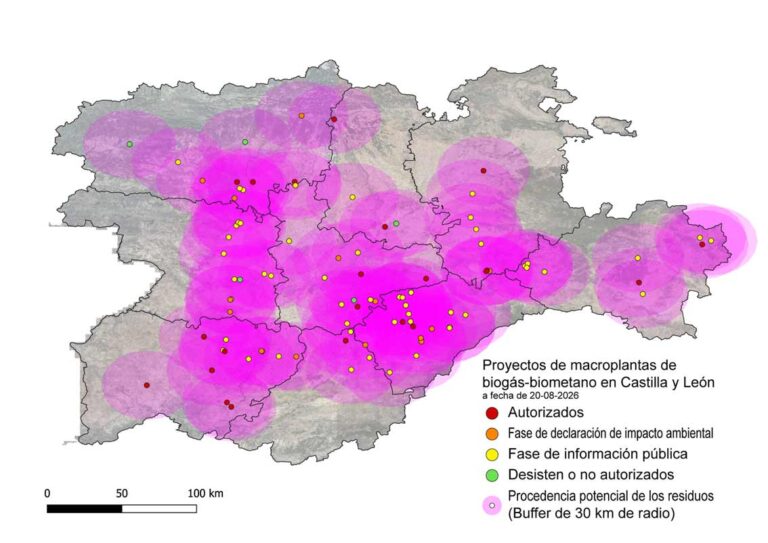 Stop Biogás Segovia une a los pueblos de la provincia en una concentración el sábado
