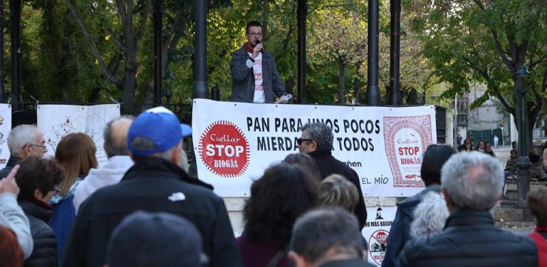 Cuéllar Stop Biogás ve en la modificación de normas urbanísticas la salida al problema de las plantas de biogás