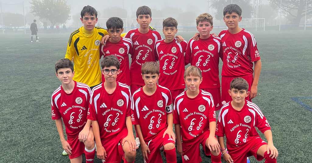 Equipo Infantil del CD Cuéllar. | Foto: CD Cuéllar |