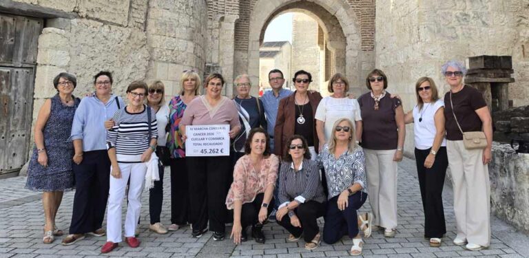 La VI Marcha contra el Cáncer de Cuéllar recaudó 45.262 euros para la AECC